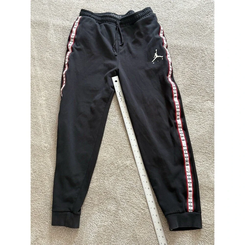 Air Jordan Jumpman Men’s Sweatsuit Size Medium Black Hoodie & Sweatpants